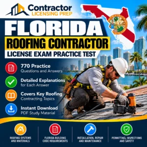 Florida Roofing Contractor License Practice Exam
